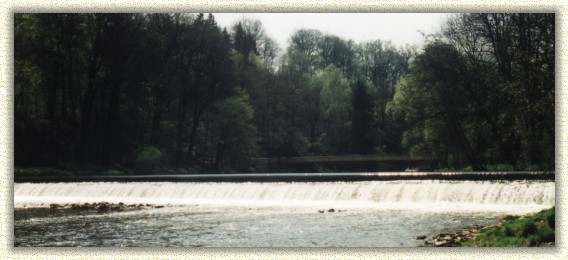 Blick auf Wehr & Schauckelbr�cke
